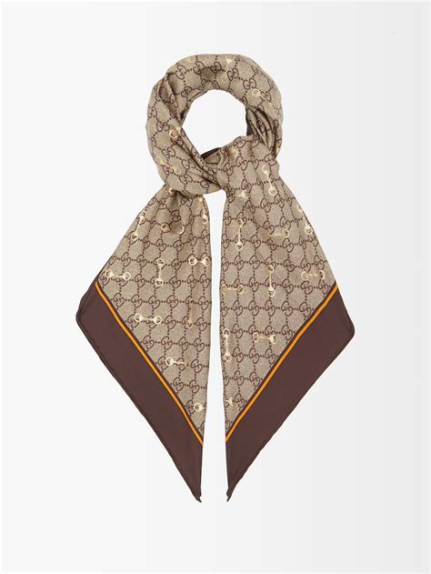 thin gucci scarf|Gucci scarf buy online.